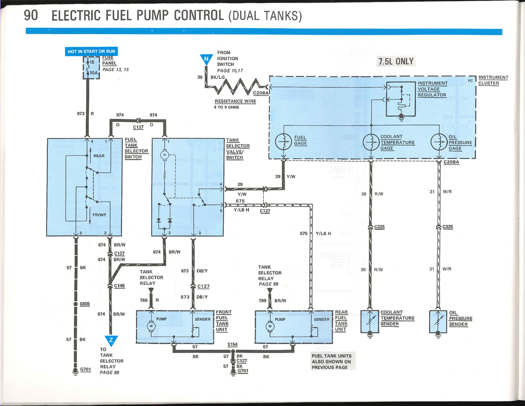 87 F350 Wiring Diagram Wiring Schematic Diagram